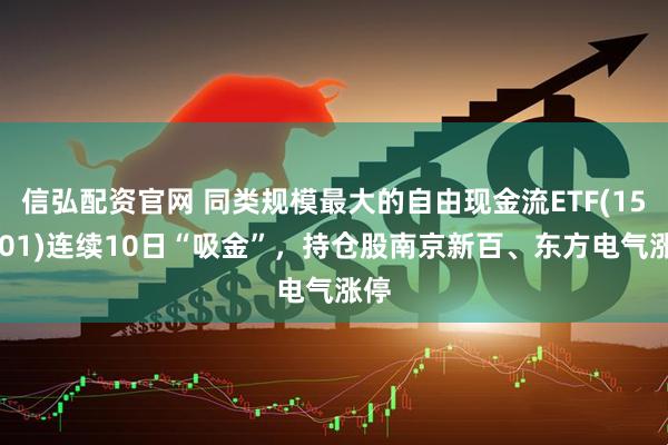 信弘配资官网 同类规模最大的自由现金流ETF(159201)连续10日“吸金”,持仓股南京新百、东方电气涨停