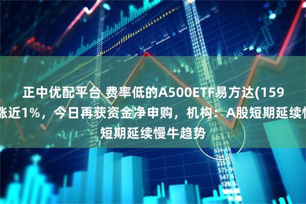 正中优配平台 费率低的A500ETF易方达(159361)收涨近1%，今日再获资金净申购，机构：A股短期延续慢牛趋势